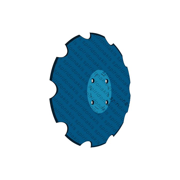 Terradisc Discs : 11-761 Terradisc Notched Disc 22 Mandam